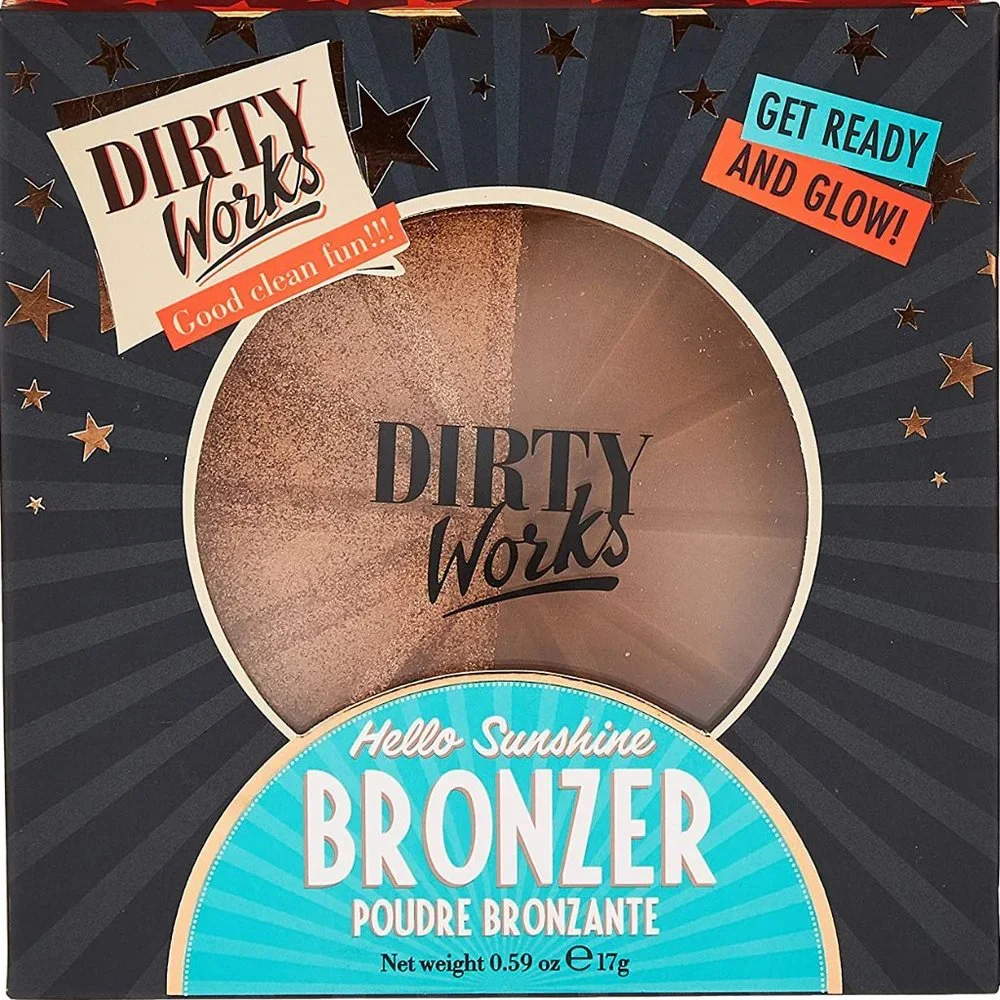 Dirty Works Hello Sunshine Get Ready & Glow Bronzer Powder